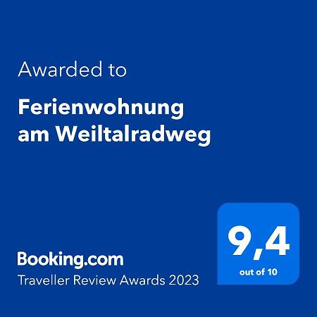 Ferienwohnung Am Weiltalradweg Weinbach Buitenkant foto