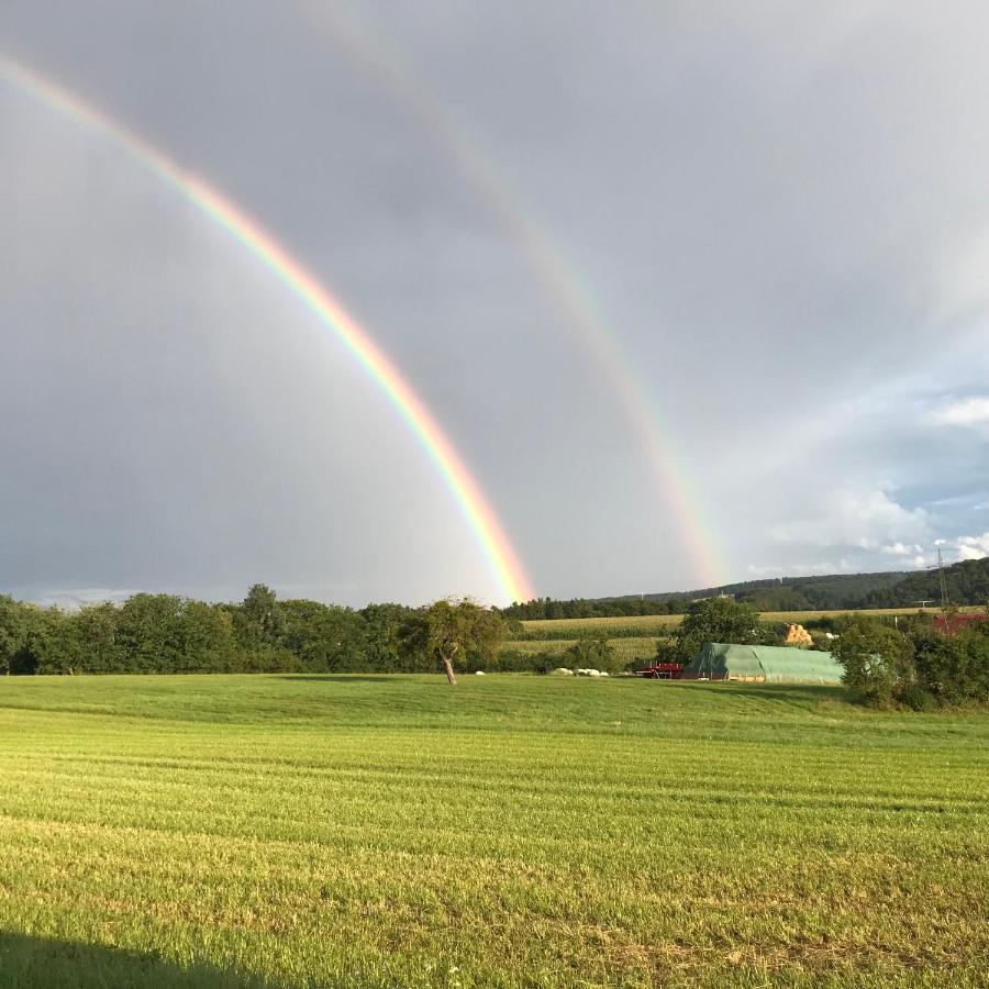 Ferienwohnung Am Weiltalradweg Weinbach Buitenkant foto